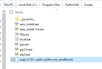 unofficial windows binaries for python